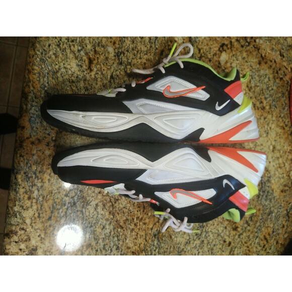 Nike M2K Tekno Running Training  Size 12 Black Neon White C12969-003 - Picture 8 of 12